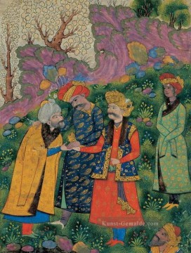 Mahmud und Ayaz und Shah Abbas I Religiosen Islam Ölgemälde